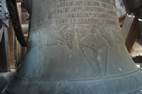 détail de la cloche Lucienne en 2012