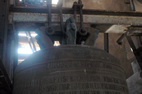 détail de la cloche Lucienne en 2012