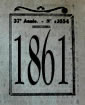 Le quotidien dans la presse en 1861
