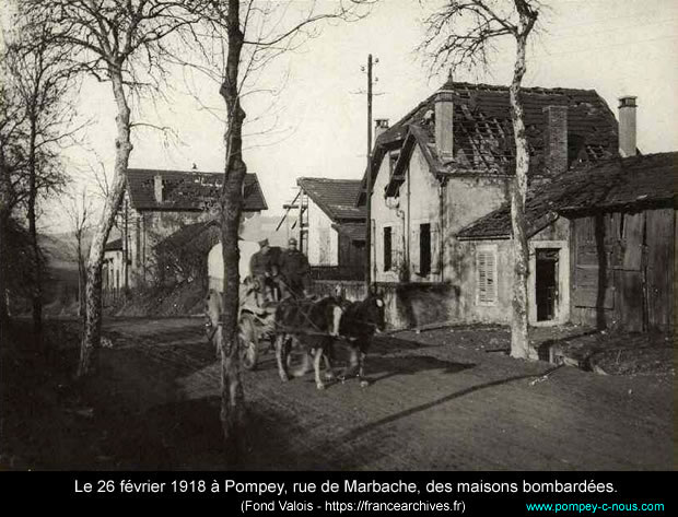 1914-1918, rue de Marbache