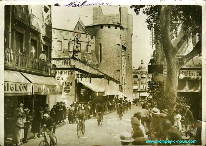 Passage du Tour de France dans Narbonne