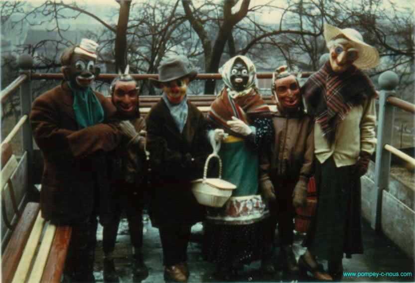 carnaval à Pompey en 1964