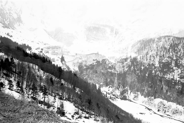 Classe de neige à Gourette en 1967