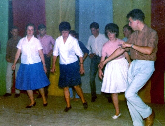 colonie de vereux en 1962, spectacle 'Colorama"