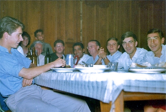 Colonie de Vereux en 1962, repos des moniteurs