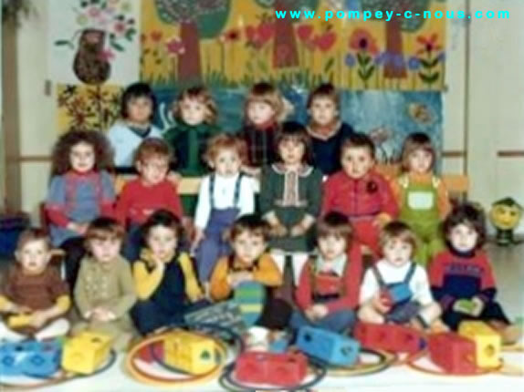 Ecole des Vannes (Jean Moulin), classe de maternelle en 1978 (Photographie n° 340)