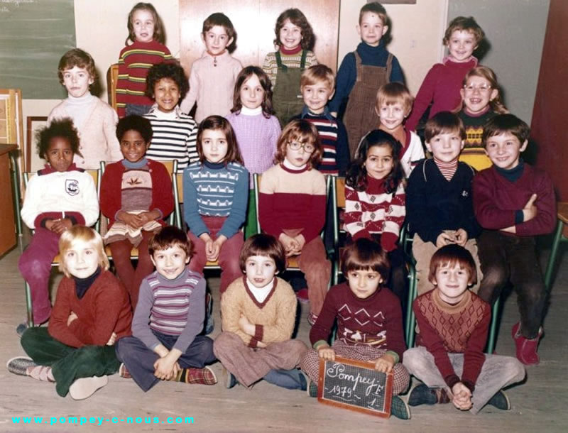 Ecole Jeuyeté, classe de CP en 1979 (Photographie n° 206)