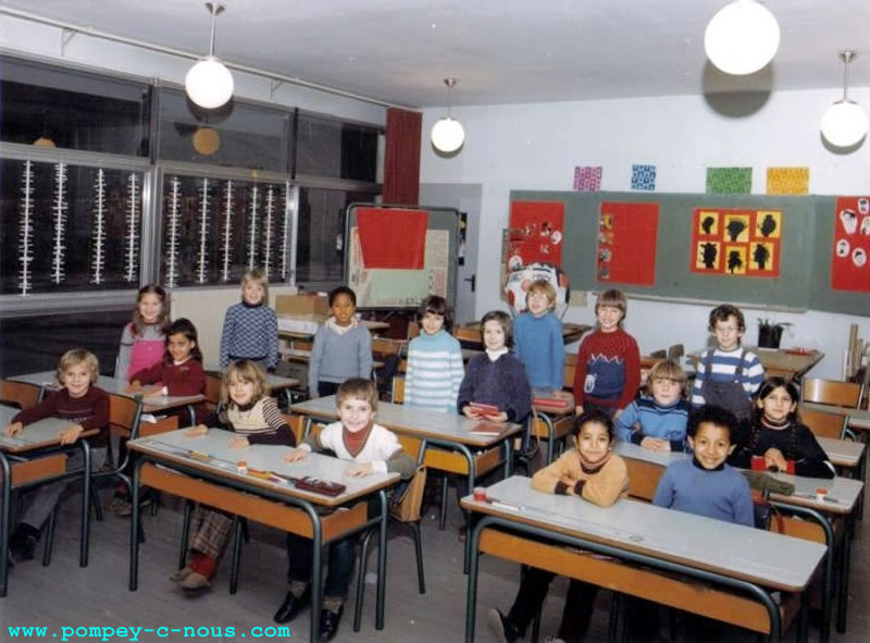 Ecole Jeuyeté, classe de CE1 en 1982 (Photographie n° 225)
