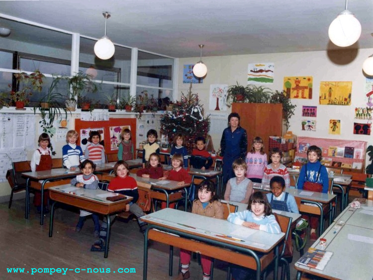 Ecole Jeuyeté, classe de CP en 1983 (Photographie n° 209)