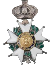 médaille de chevalier de la Légion d'honneur de 1852-1870