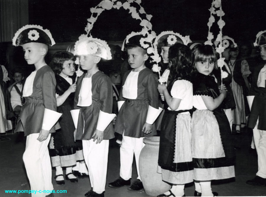 jardin d'enfants en 1964