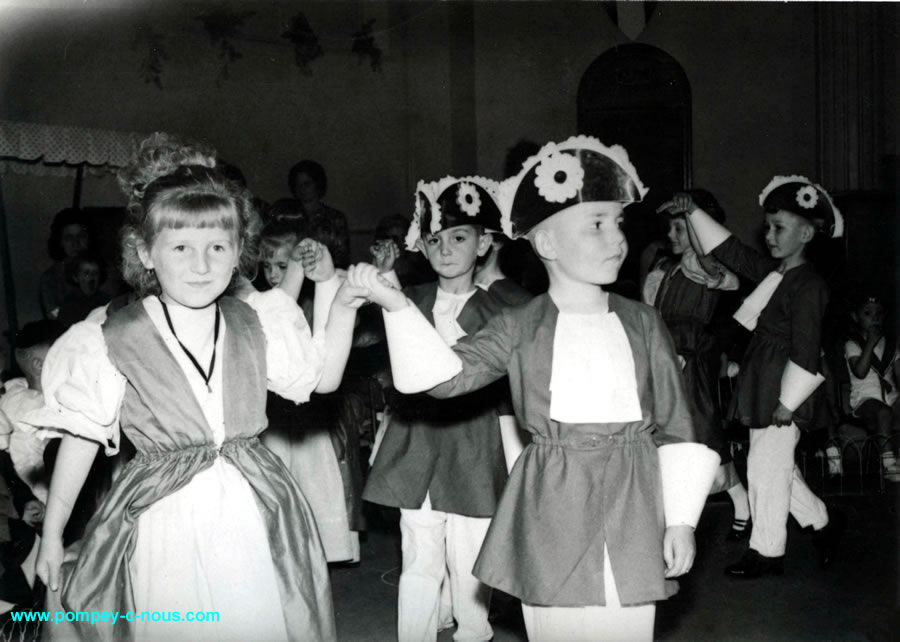 jardin d'enfants en 1964