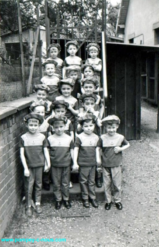 jardin d'enfants de Pompey en 1965