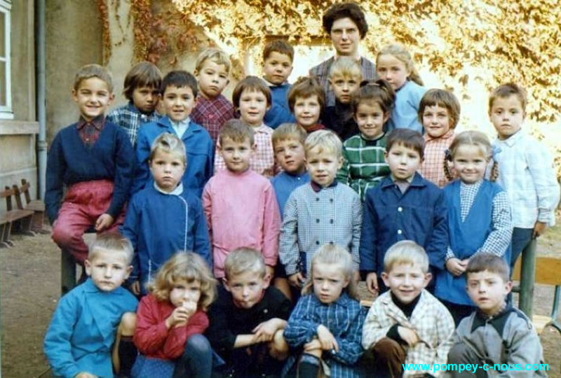 jardin d'enfants en 1965