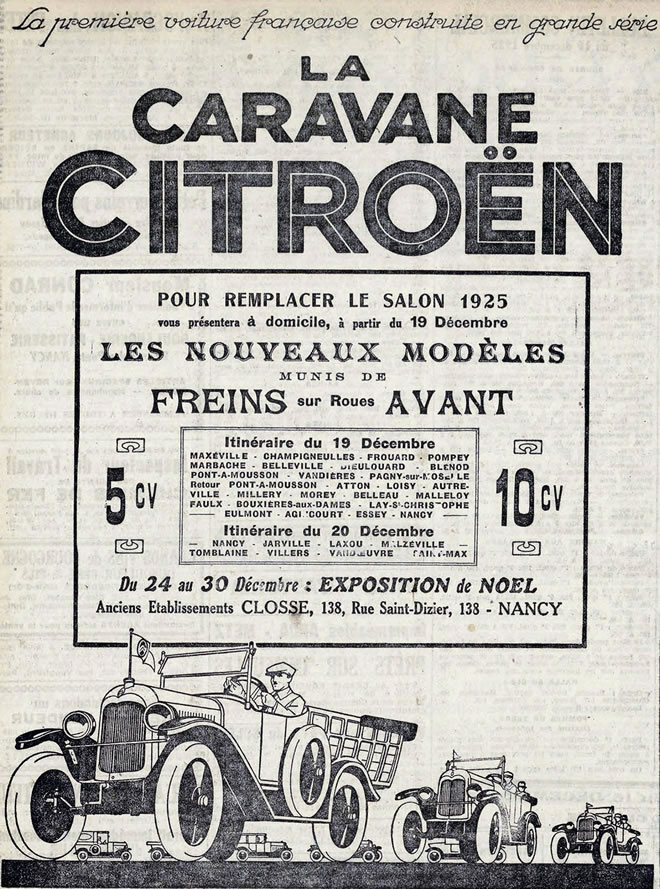 publicité Citroën
