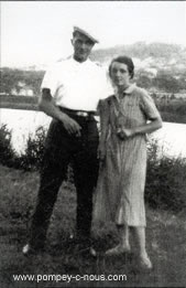 Roland Georges et son épouse Marie-Thérèse