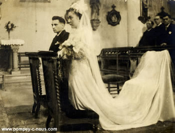 Mariage de Henri Ancé et Marthe Bernanos