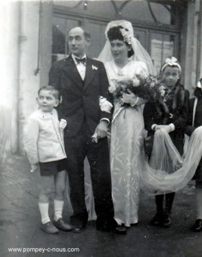 mariage de Yvonne CLAUSSE et Jean MUNIER