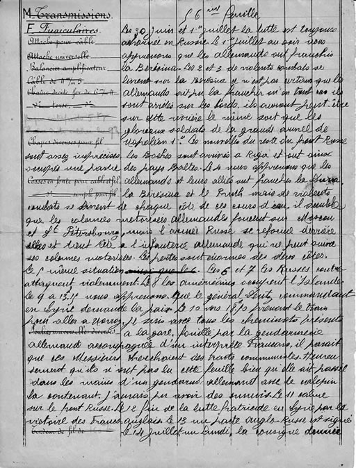 56ème page du journal