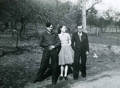 Quuelques années plus tard, Marcel, Marie Thérèse et André