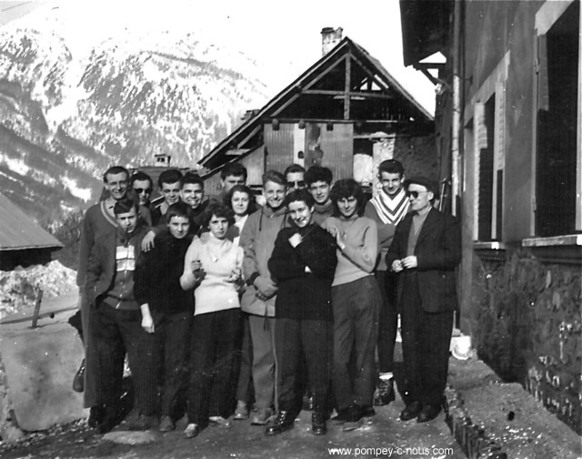 Le groupe de Serre Chevalier en 1958