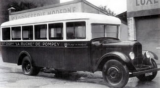 Autobus de La Ruche de Pompey