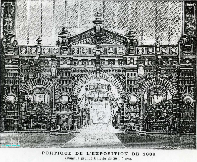 Portique de l'exposition universelle de 1889