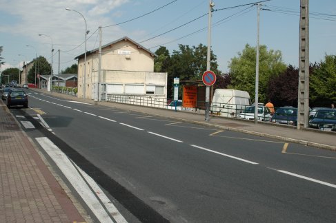 Avenue du Général de Gaulle (anciennement rue de Metz - (photographie couleur : Jean-Luc Gouret)