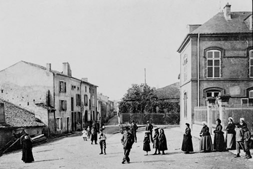  rue Haute vers 1900 (photographie noir et blanc: inconnu)