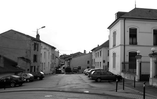  rue Haute en 2009 (photographie noir et blanc : Jean-Luc Gouret)