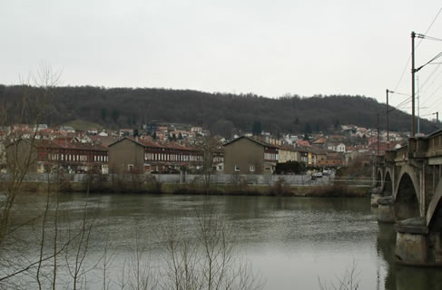 Les cités Saint-Euchaire en 2009 (photographie couleur : Jean-Luc Gouret)