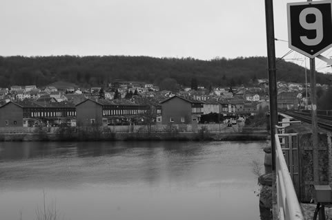 Les cités Saint-Euchaire en 2009 (photographie noir et blanc: Jean-Luc Gouret)